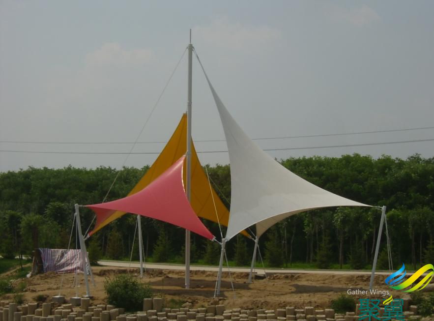 JY100系列景觀膜結(jié)構(gòu)（紅、白、黃）配色景觀