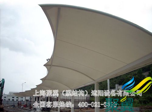 過(guò)道膜結(jié)構(gòu)遮陽(yáng)雨篷