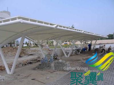 膜結(jié)構(gòu)停車篷,膜結(jié)構(gòu)車篷