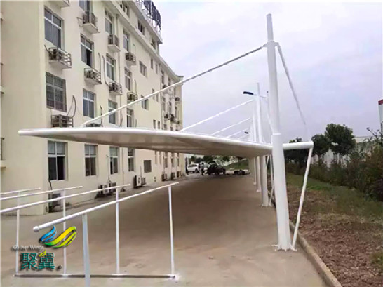 膜結構車棚特點及膜結構車棚工廠貨源