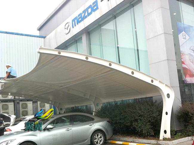 膜結構車棚裁剪線的布置應遵循以下原則