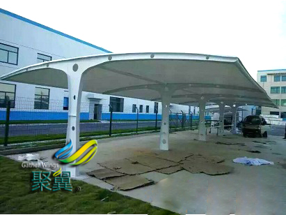 膜結(jié)構(gòu)車棚幾項特點深受大眾好評