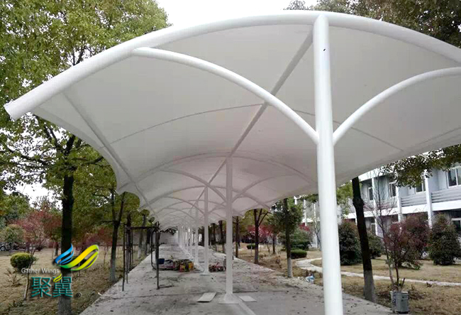 膜結(jié)構(gòu)車棚經(jīng)濟耐用|膜結(jié)構(gòu)車棚藝術(shù)性好