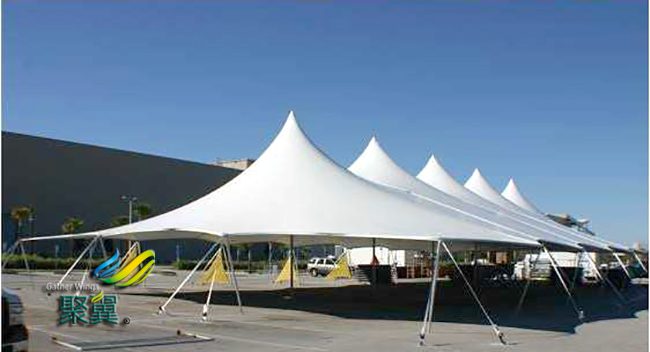 膜結(jié)構(gòu)車棚時尚美觀|張拉力|膜結(jié)構(gòu)車棚造型優(yōu)美