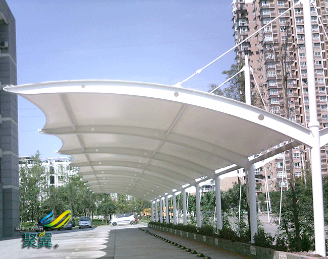膜結(jié)構(gòu)車棚外觀設(shè)計(jì)|停車場建設(shè)規(guī)劃
