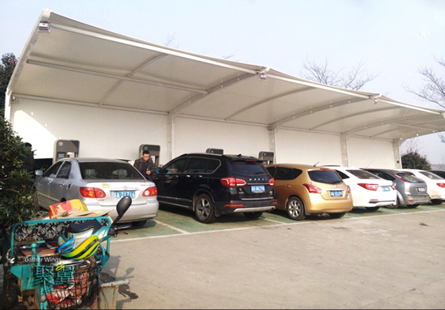 膜結構車棚哪家好|膜結構車棚檢查設施