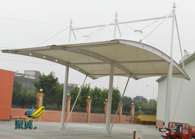 膜結構車棚廠家出現色差該怎么解決