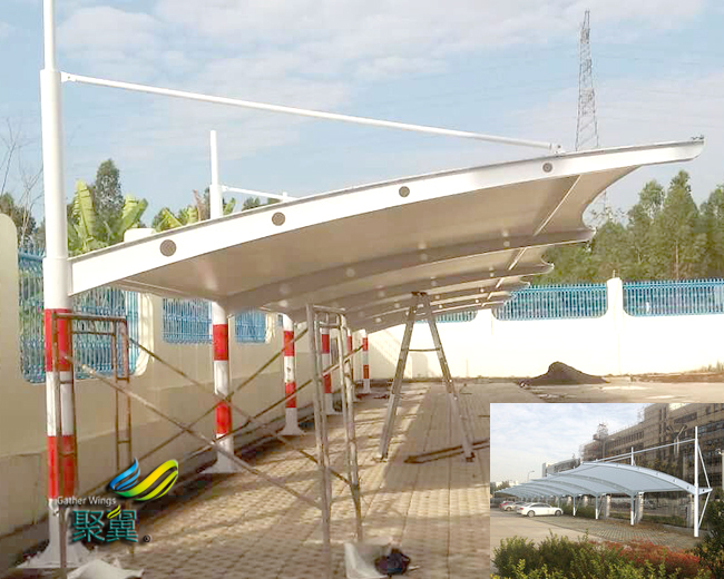 膜結構車棚對各地膜結構性能的要求 