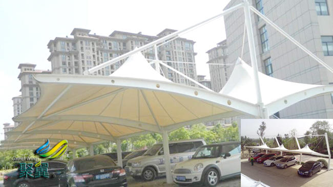 *經(jīng)久耐用的鋼膜結(jié)構(gòu)車棚|質(zhì)優(yōu)價(jià)低 