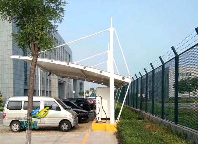 膜結構車棚廠家如何制作|膜結構車棚預算