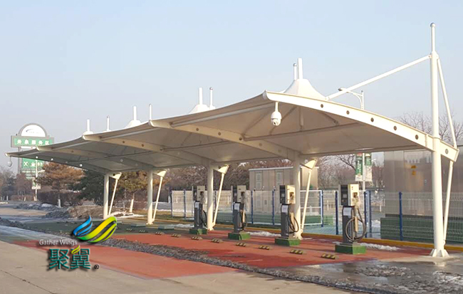 膜結構車棚阻燃資料|建筑膜結構