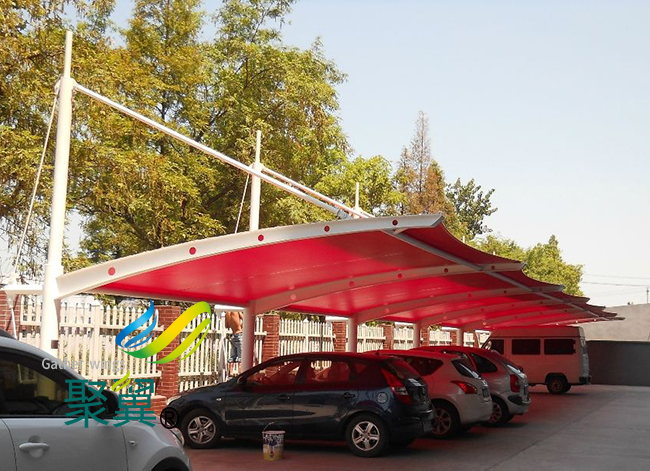 膜結構車棚城市規劃|膜結構車棚經濟性