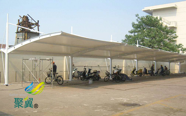 膜結構車棚科研領域熱潮|膜結構車棚設計問題