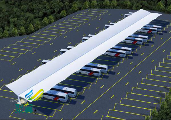 膜結(jié)構(gòu)車棚生活用處|膜結(jié)構(gòu)車棚膜材材質(zhì)