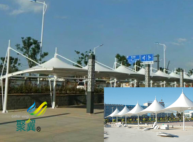 膜結(jié)構(gòu)車棚加固方法|膜結(jié)構(gòu)車棚加固鋼構(gòu)件