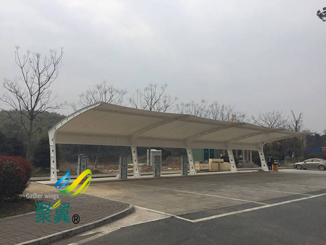 膜結(jié)構(gòu)車棚大跨度建筑|膜結(jié)構(gòu)車棚部件構(gòu)造