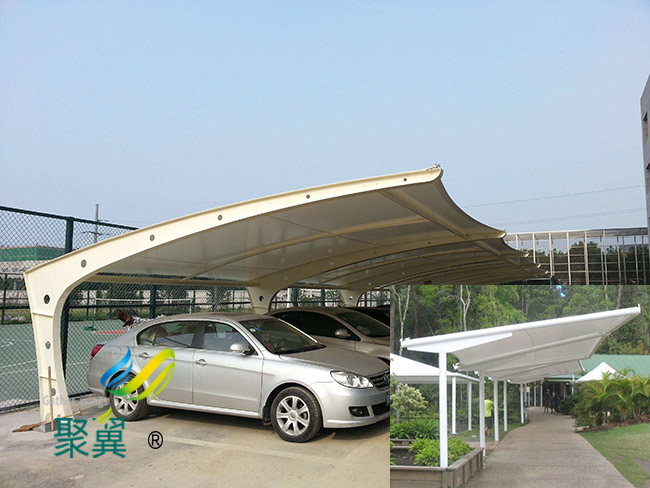 醫(yī)院膜結(jié)構(gòu)車棚特點(diǎn)|膜結(jié)構(gòu)車棚壽命