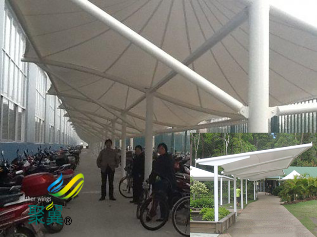 膜結(jié)構(gòu)車棚張拉順序|膜結(jié)構(gòu)車棚維護(hù)工作