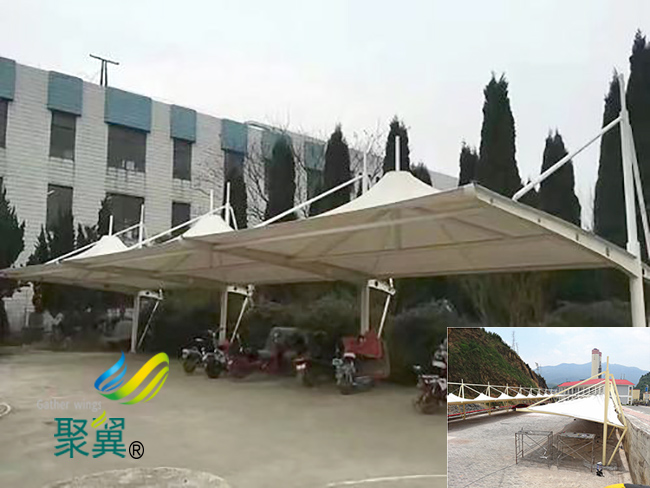 膜結(jié)構(gòu)車棚節(jié)能降耗|膜結(jié)構(gòu)車棚高強(qiáng)度膜材