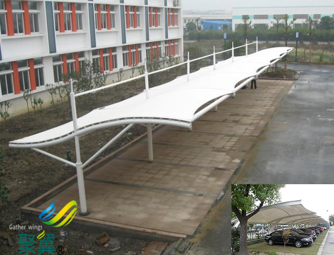 河北省撫寧縣膜結構車棚|膜結構車棚公司為社會業界同仁提