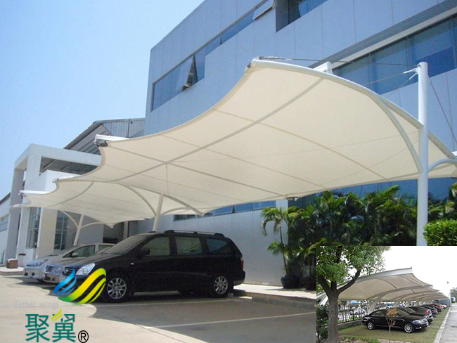 河北省大名縣膜結(jié)構(gòu)車棚|膜結(jié)構(gòu)車棚張拉力強企業(yè)資質(zhì)深厚