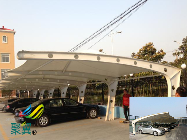 河北省安新縣膜結構車棚|膜結構車棚實力商家一級施工一級