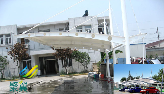 河北省香河縣膜結構車棚|膜結構車棚遮陽防雨節(jié)能環(huán)保