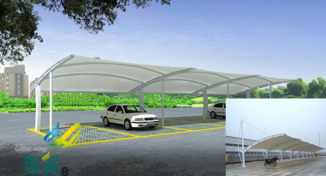 天津市南開區膜結構車棚|膜結構車棚單位生產加工制作銷售