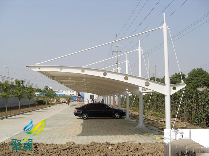 上海活動雨棚電動棚膜結構設計企業