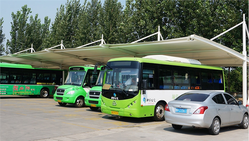 江蘇大巴車露天停車棚基礎設計施工圖公司