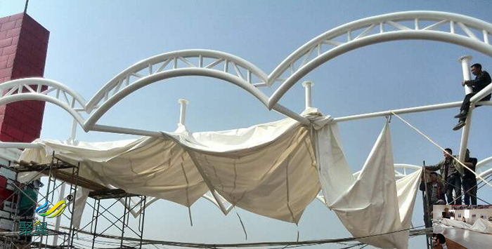 安徽膜結構車棚膜布厚度批發加工生產廠家是什么牌子生產