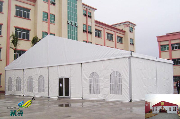 廣東搭建膜結構錐頂戶外租賃婚慶帳篷防風篷房博覽會施工