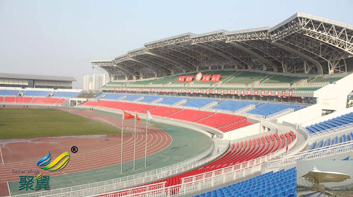 河南膜結構體育看臺場館方案供應生產廠家造型設備工程