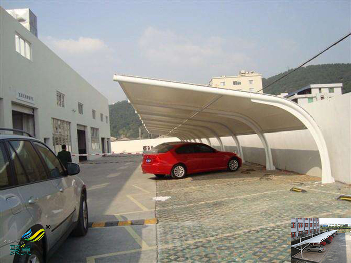 義烏安裝膜結構汽車棚景觀尺寸廠家電話定制安裝多少錢