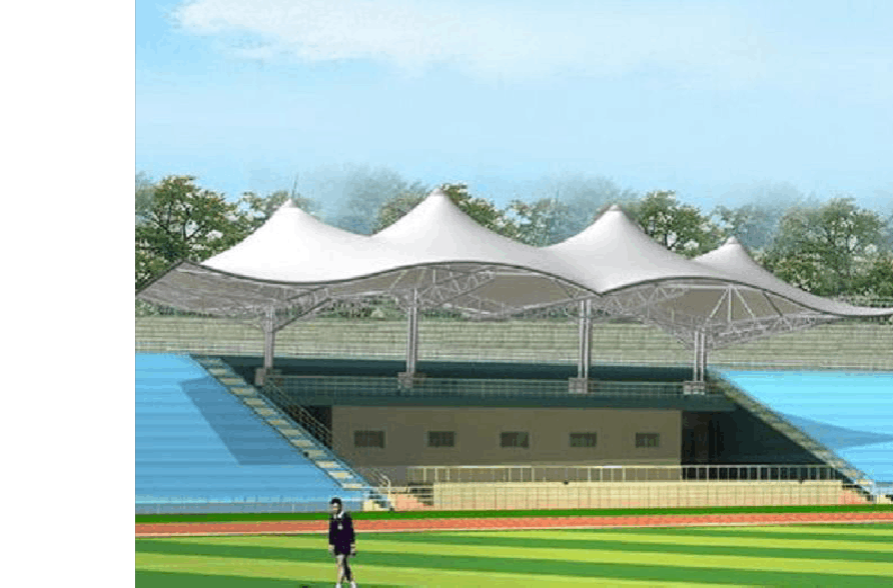 河南膜結構體育看臺場館找哪家平面圖承包價格造型設備