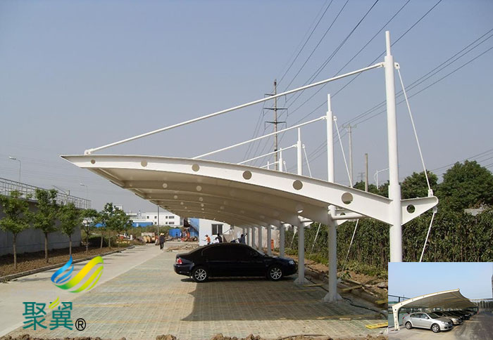 安徽膜結(jié)構(gòu)室內(nèi)張拉膜停車棚雨棚設(shè)計(jì)工程材料看臺報價廠