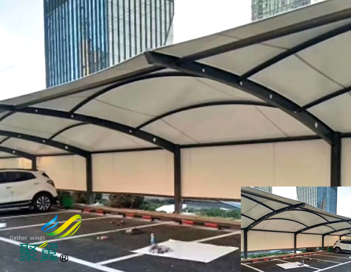上虞膜結構汽車棚幾大優勢|建筑結構形式
