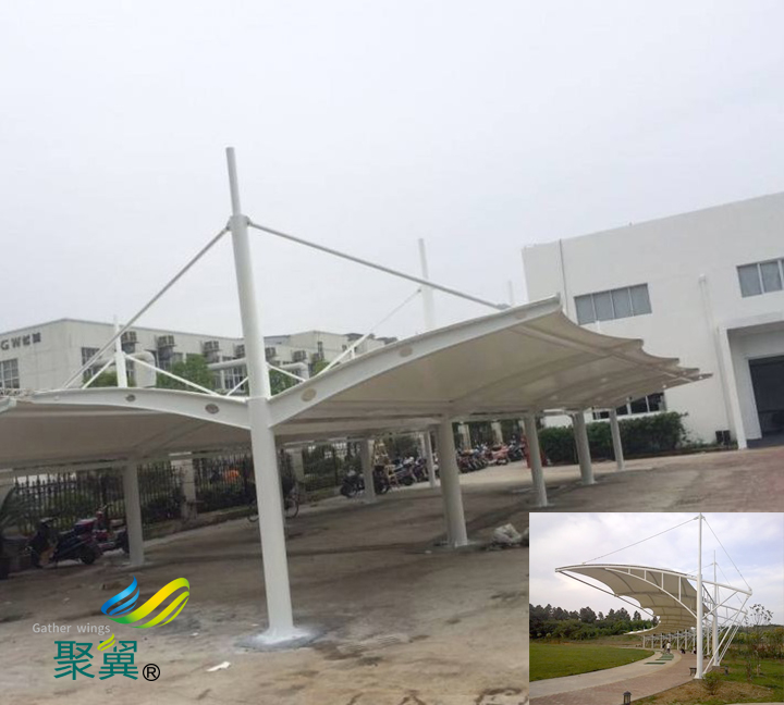  聚翼膜結構車棚公司|建筑施工|膜結構技術開發