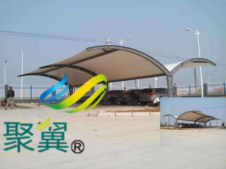上海膜結構車棚建筑工程建筑工期短|車棚制作標準